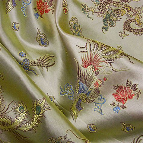 chinese metallic gold brocade fabric dragon|Chinese Dragon Brocade Fabric sold by The yard .